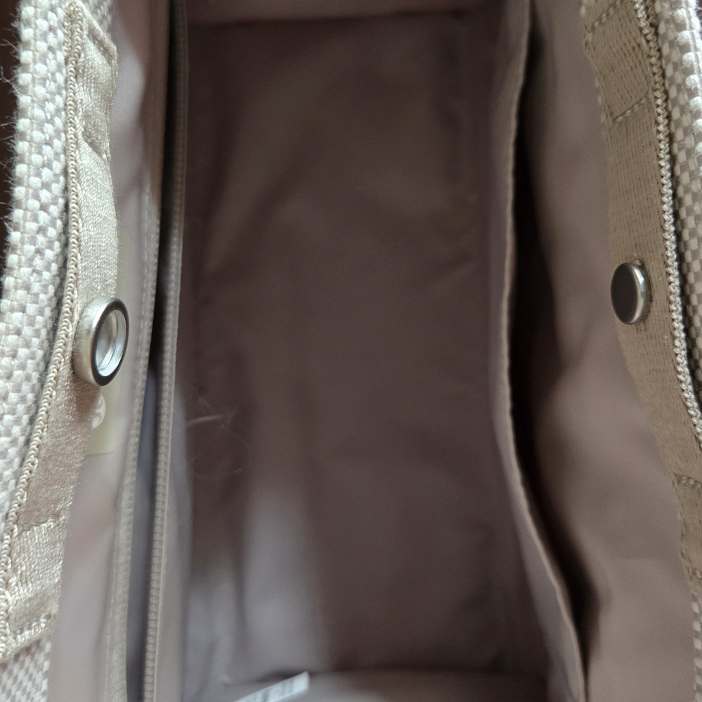lululemon athletica Cream and Tan Mini Tote Bag - Picture 8 of 9